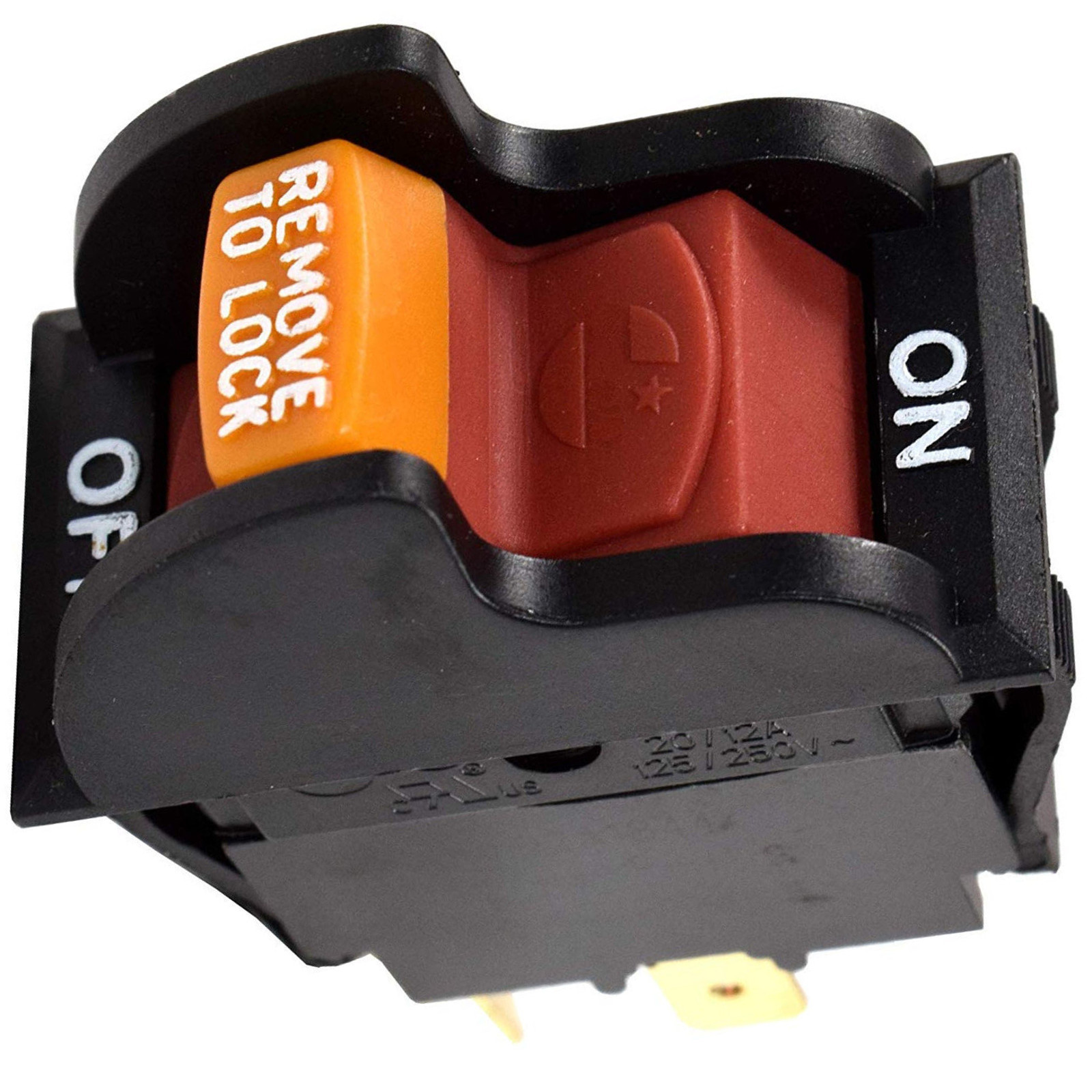 HQRP On-Off Toggle Switch for Delta Power Tool Planer Band Saw Grinder 489105-00