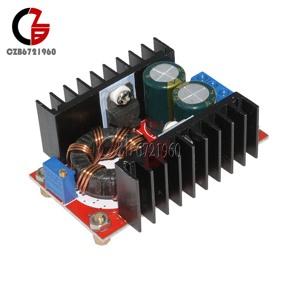 2PCS DC-DC Boost Converter 10-32V to 12-35V 6A Step Up Power supply module 150W