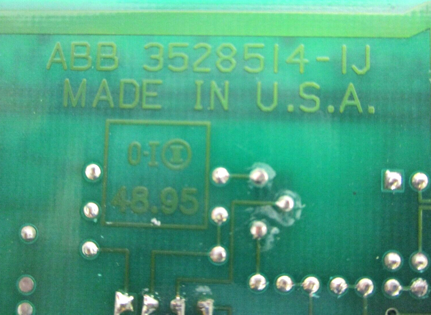CHROMO , I/O , 3528515-2M , BOARD , CLEAN - USED
