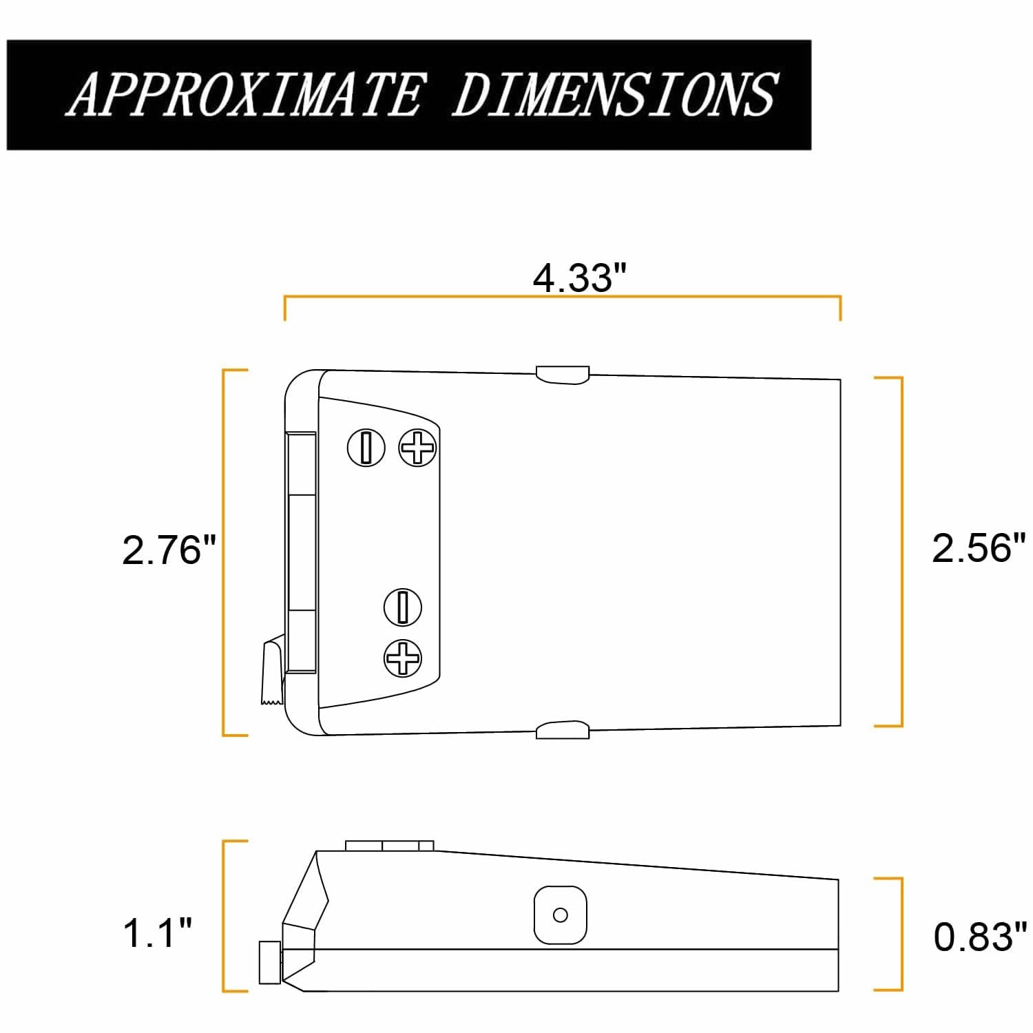 Replacement For 8507111 Brakeman IV Digital Brake Control, Small Compact Design