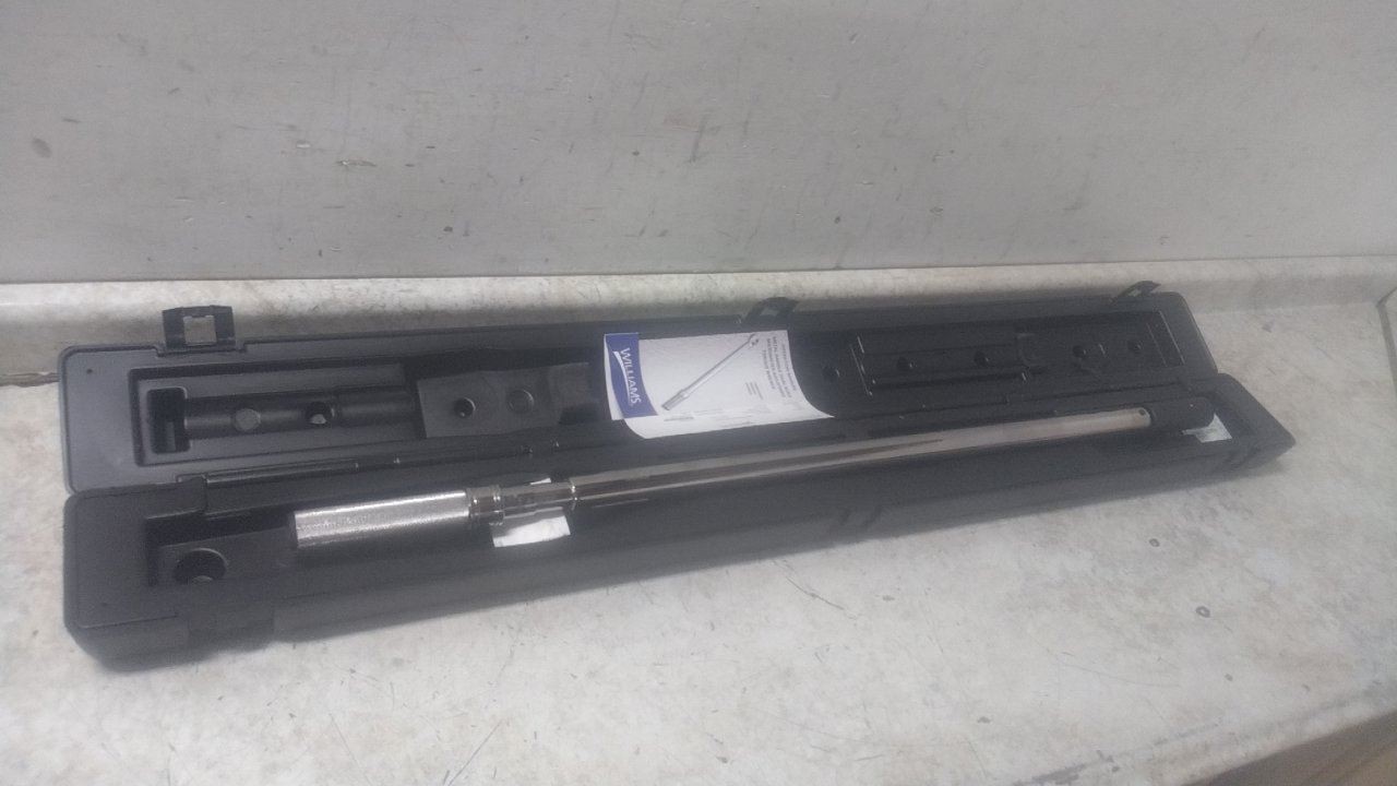 Williams 800NMIMHW 129 to 572 Ft-Lb Interchangeable Head Torque Wrench