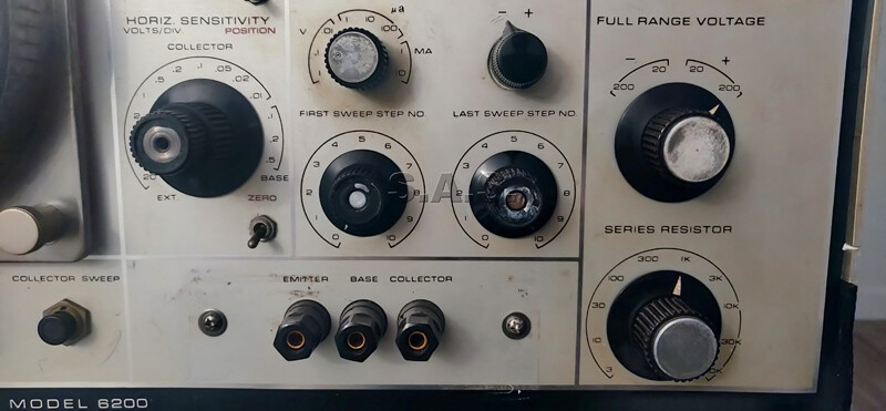 RARE VINTAGE FAIRCHILD 6200 SOLID-STATE CURVE TRACER - MASSIVE+NICE+CLEAN!
