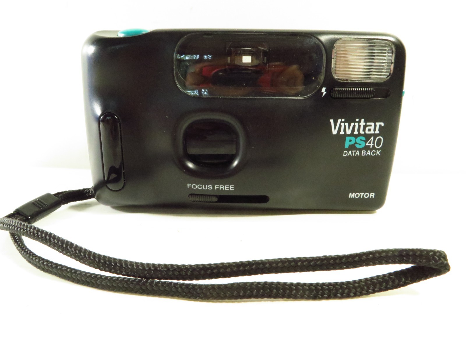 Vivitar PS40 35mm Film Camera with Flash and Data Back – Focus Free