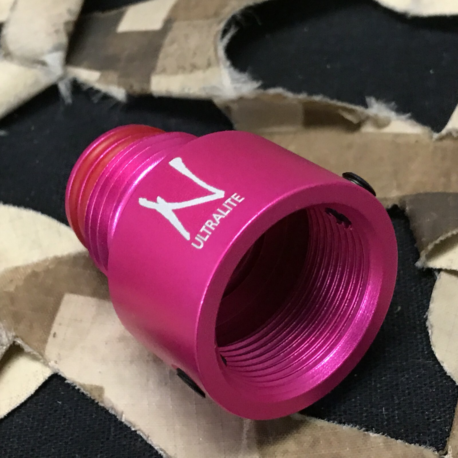 NEW Ninja Tank Regulator Bonnet - Aluminum (Ball Valve) - Dust Pink