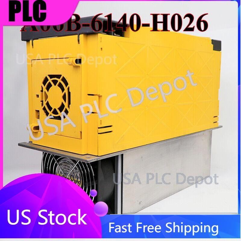 FANUC A06B-6140-H026 Servo Drive From The Machine Tool A06B6140H026