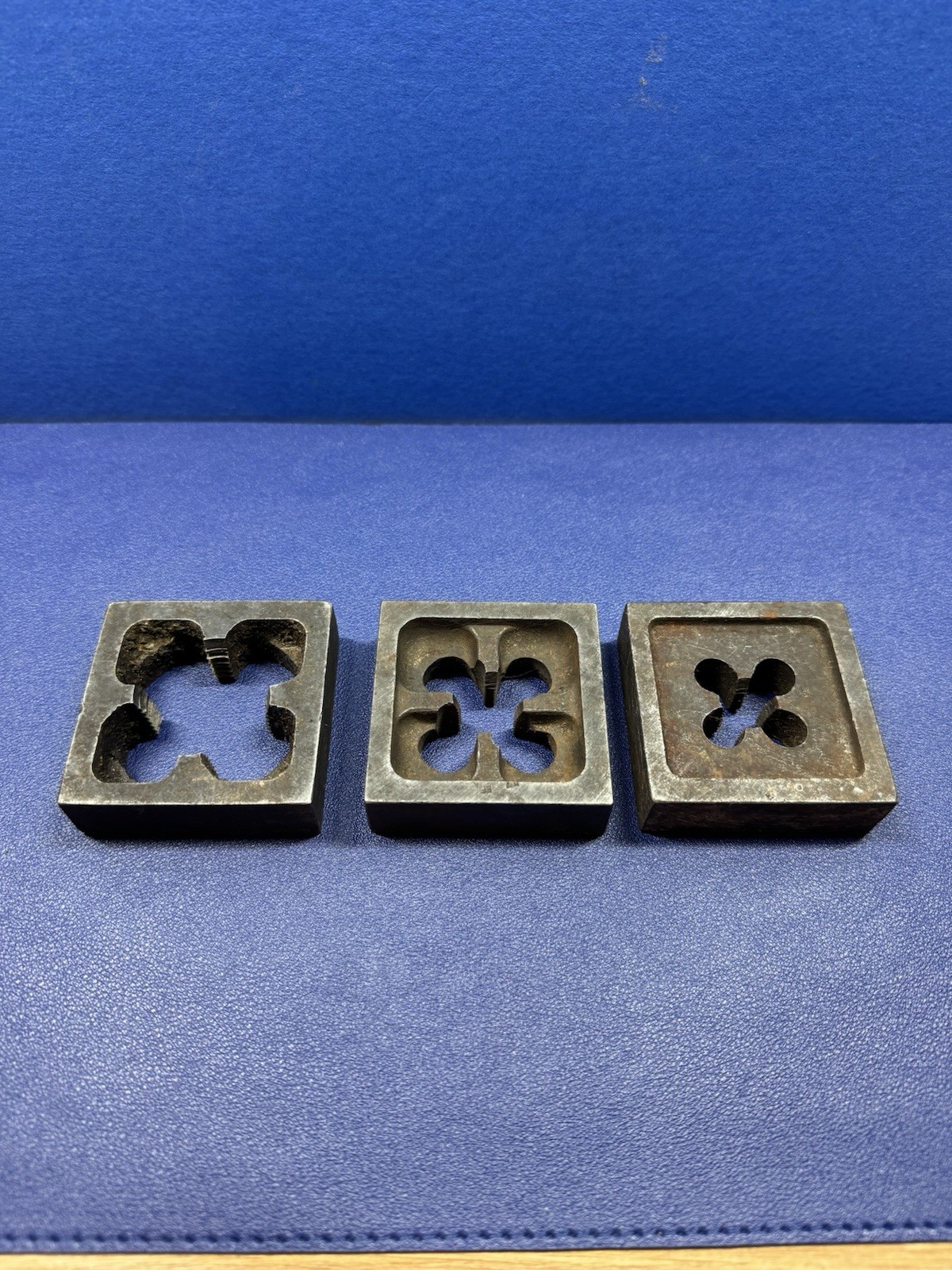 LOT Of 3 Pipecutter Square Die Thread Units 1/4 18 Npt-3/8 18 Npt-1 11 1/2 Npt R