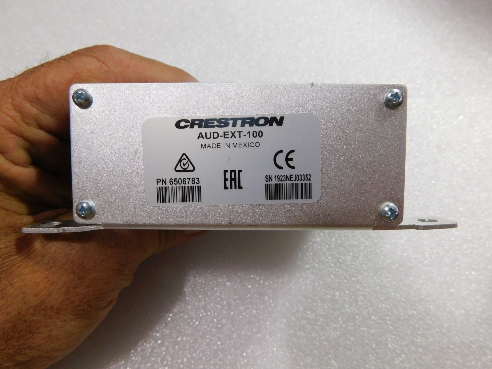 CRESTRON AUD-EXT-100 AUDIO OVER CAT5 EXTENDER TRANSMITTER ONLY