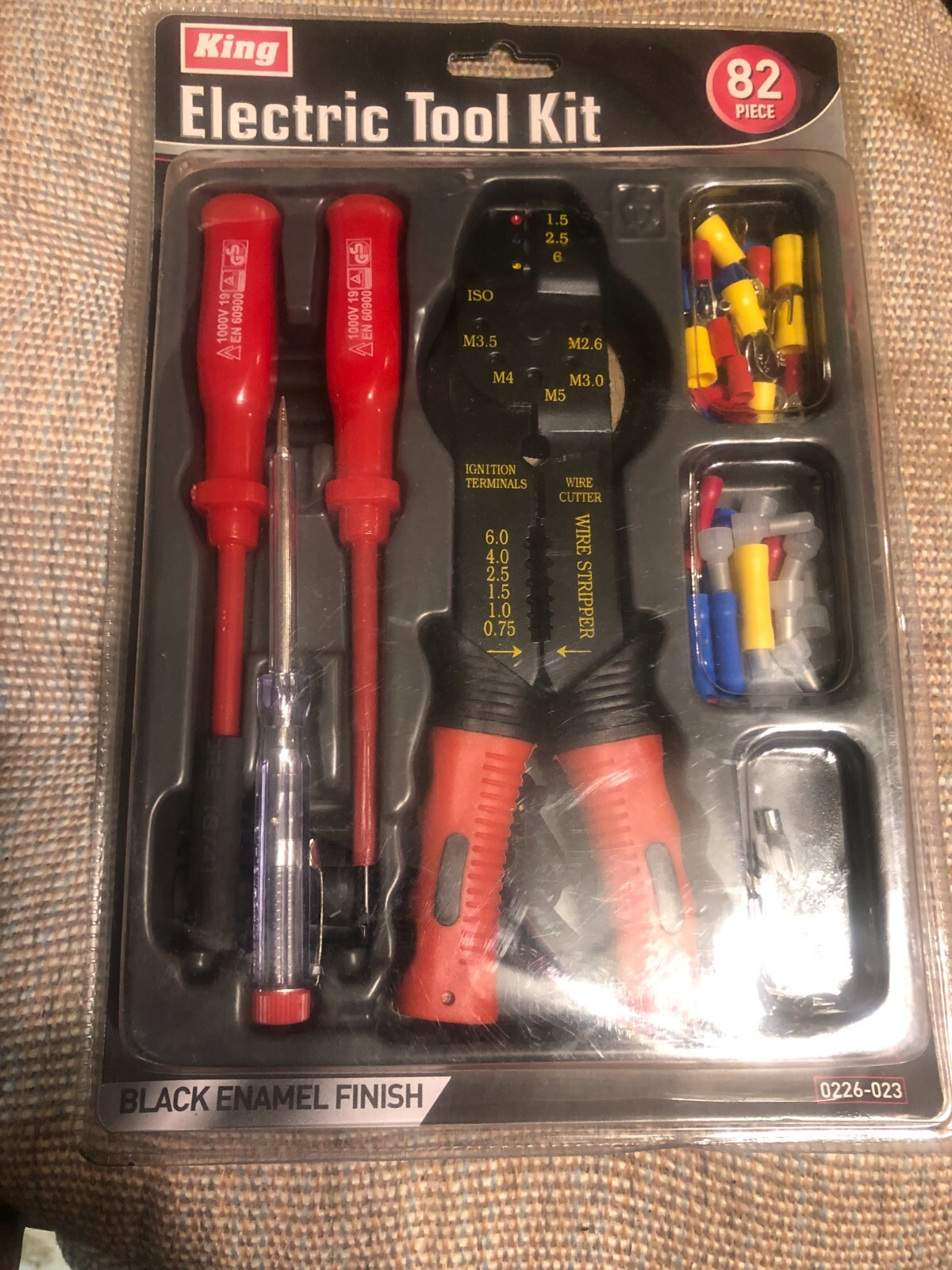 King 82PC Electric Tool Kit, 0226-023, 657807022607