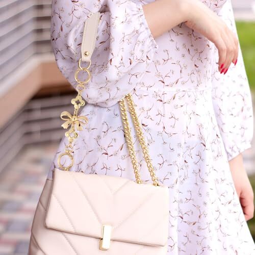 Bag Extender Chains, Purse Strap Extenders Bow Pattern Purse Extender Chain