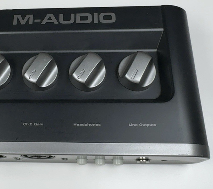 M-AUDIO MobilePre USB POWERED Audio Interface No Cords - Untested / For Parts