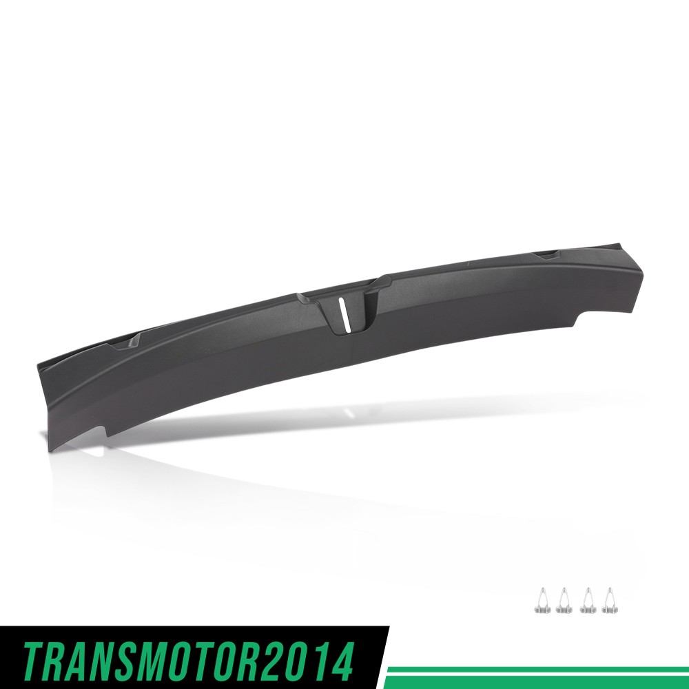 Trunk Garnish Sill Trim Cover Scuff Panel Fit For 2017-2023 Tesla Model 3 Black