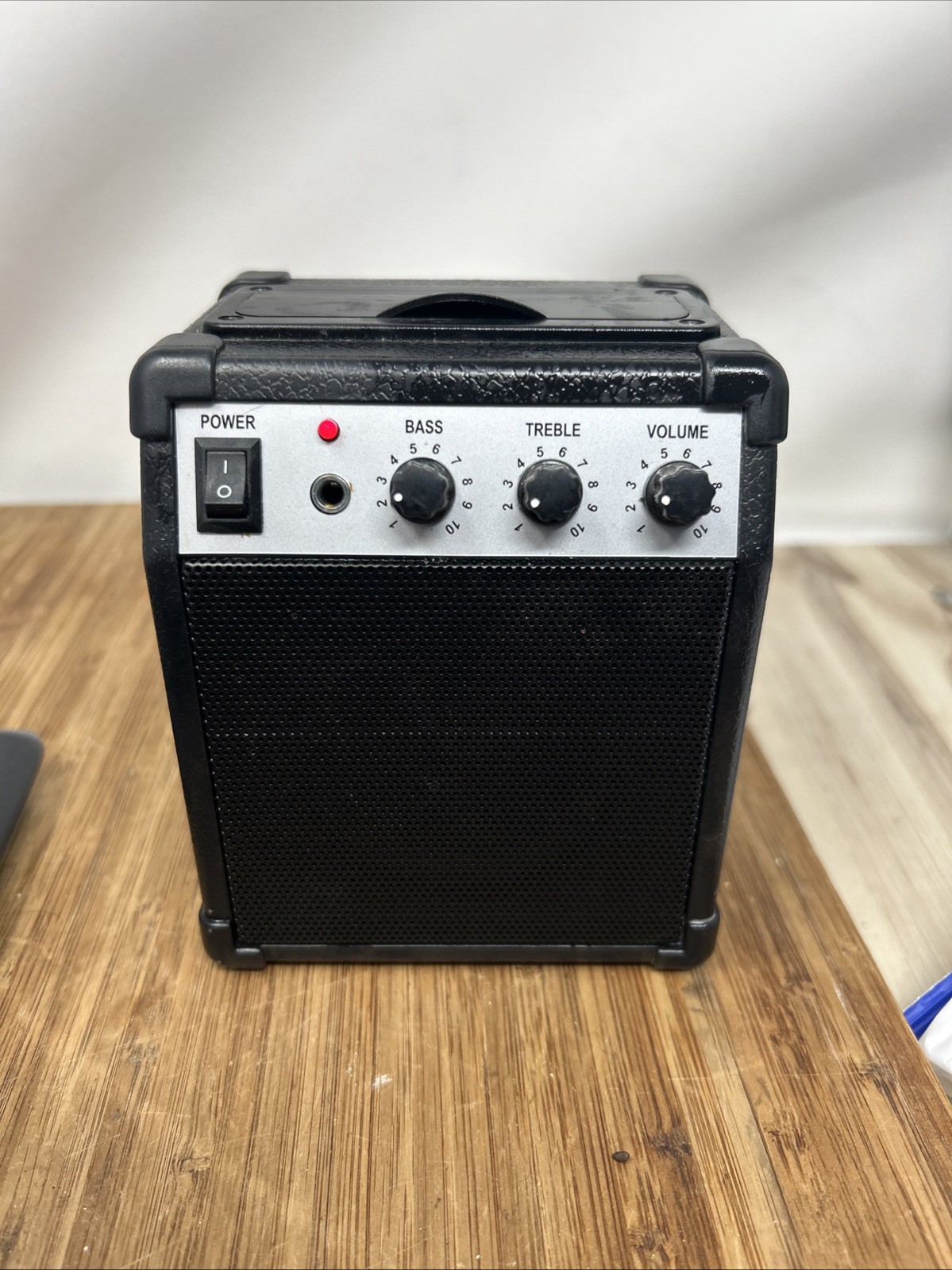 RESTORATION HARDWARE 2009 MINI MP3 BLACK AMPLIFIER PHONE SPEAKER