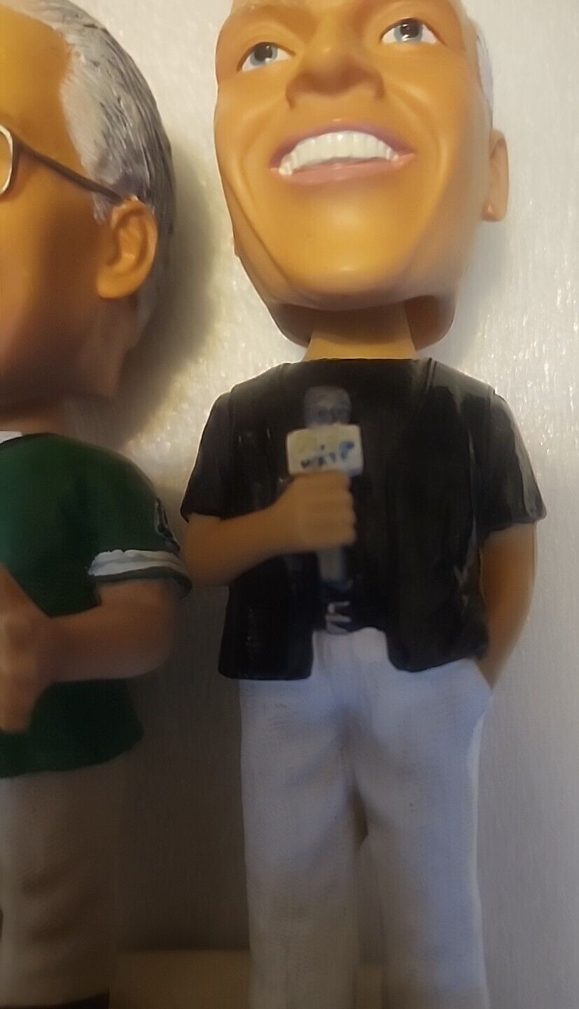 Milwaukee WI Radio Hosts Reitman and Mueller 94.5 WKTI FM SIGNED Bobblehead