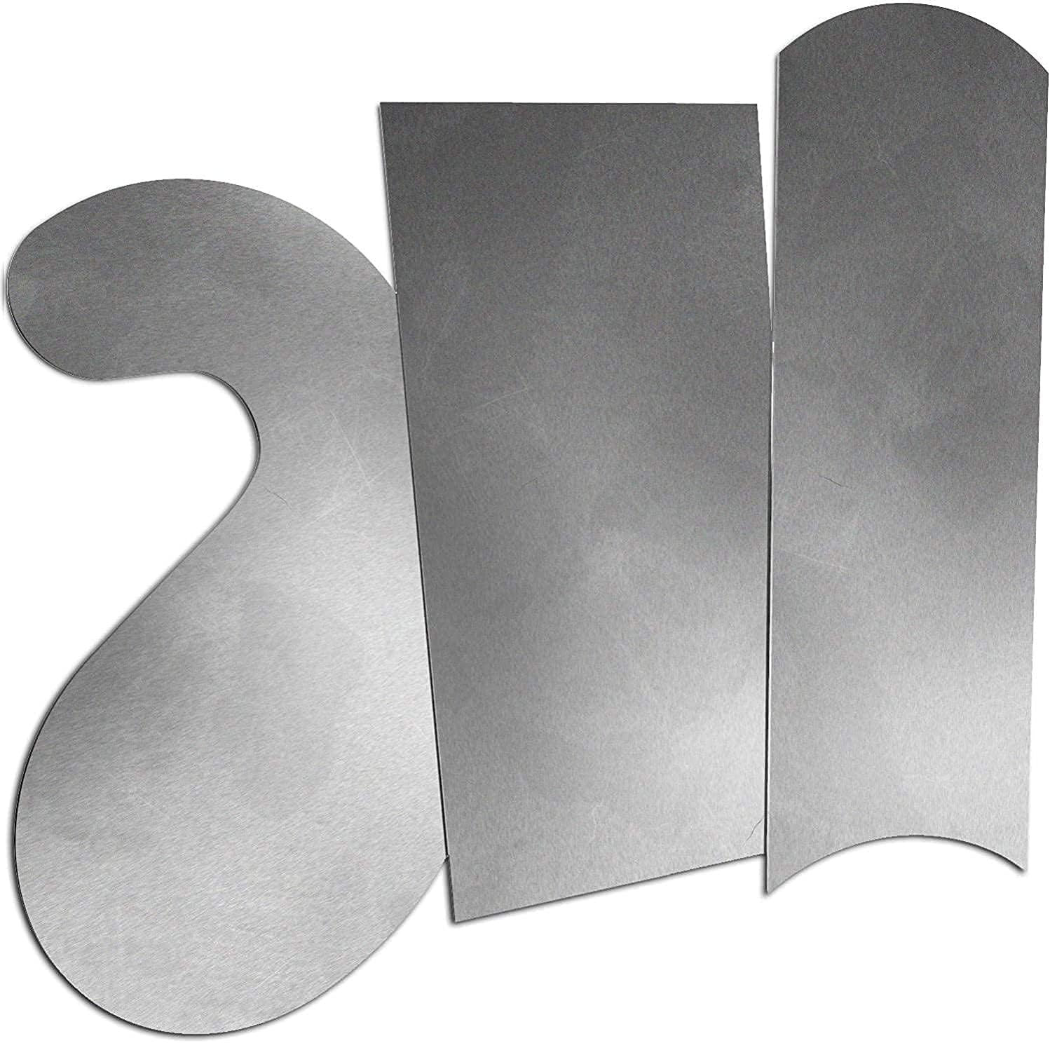 Cabinet Scraper Card Set - Curved 3Pc