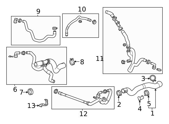 Genuine GM Multi-Purpose Clamp 11516221