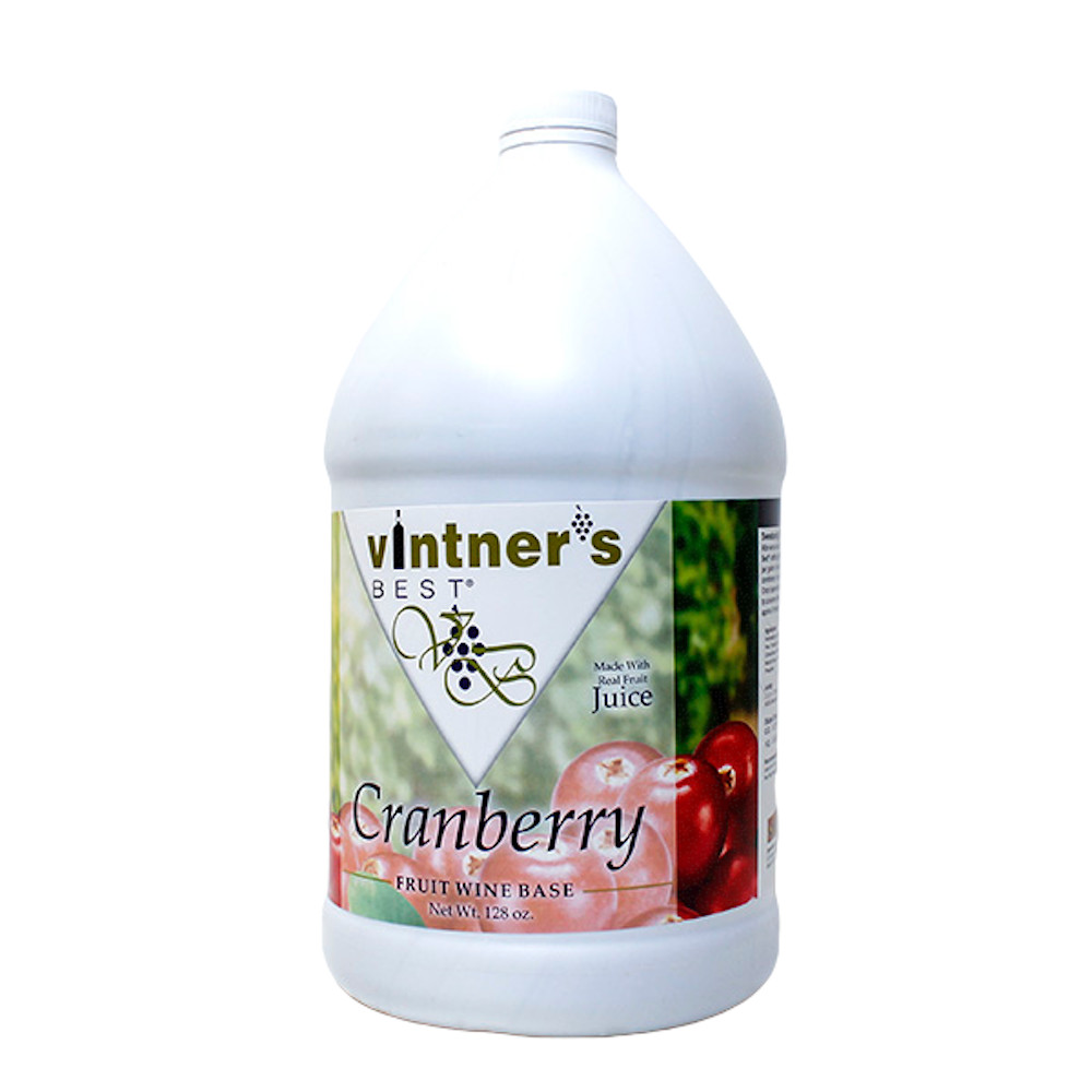 Cranberry Fruit Wine Base from Vintner's Best Wine Making