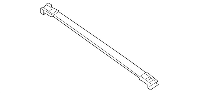 Genuine Nissan Roof Rail Crossbars (Set Of 2) 999R1-2V000