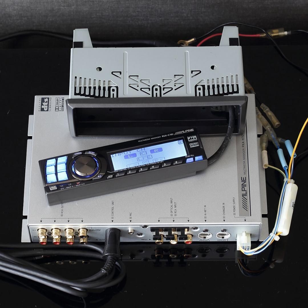 Alpine PKG-H701S RUX-C701 PXA-H701 Set Multimedia Manager Tested