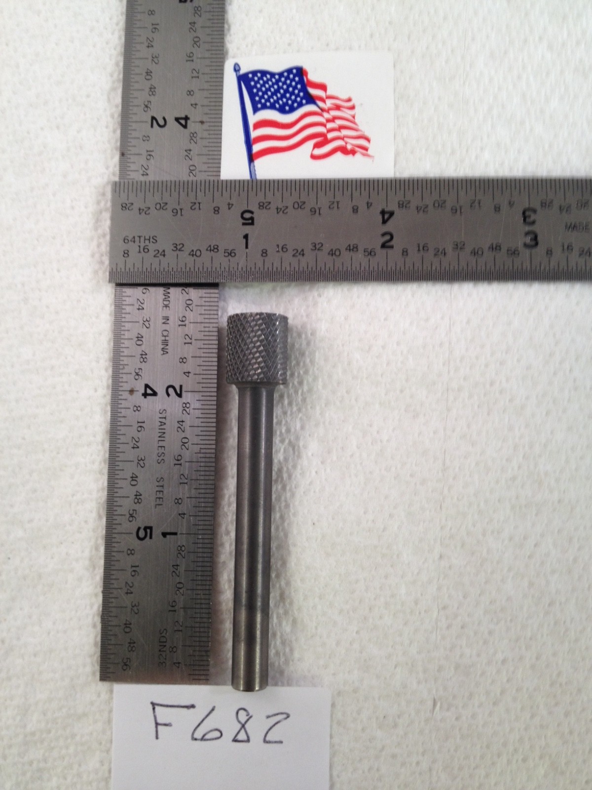 1 NEW FALCON / SGS 1/4" SHANK CARBIDE BURR SA-4. DIAMOND CUT 9/16" LOC (F682)