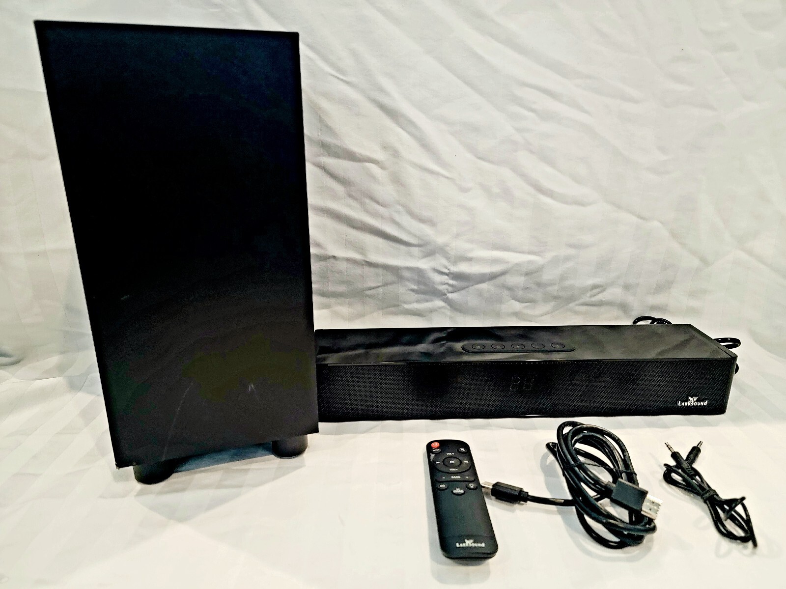 LARKSOUND L220M Soundbar with Subwoofer (2.1, HDMI/ARC +USB)