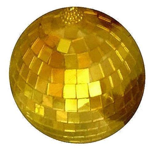 new 4 INCH GOLD MIRROR DISCO BALL party supplies reflection mirrors dj novelty