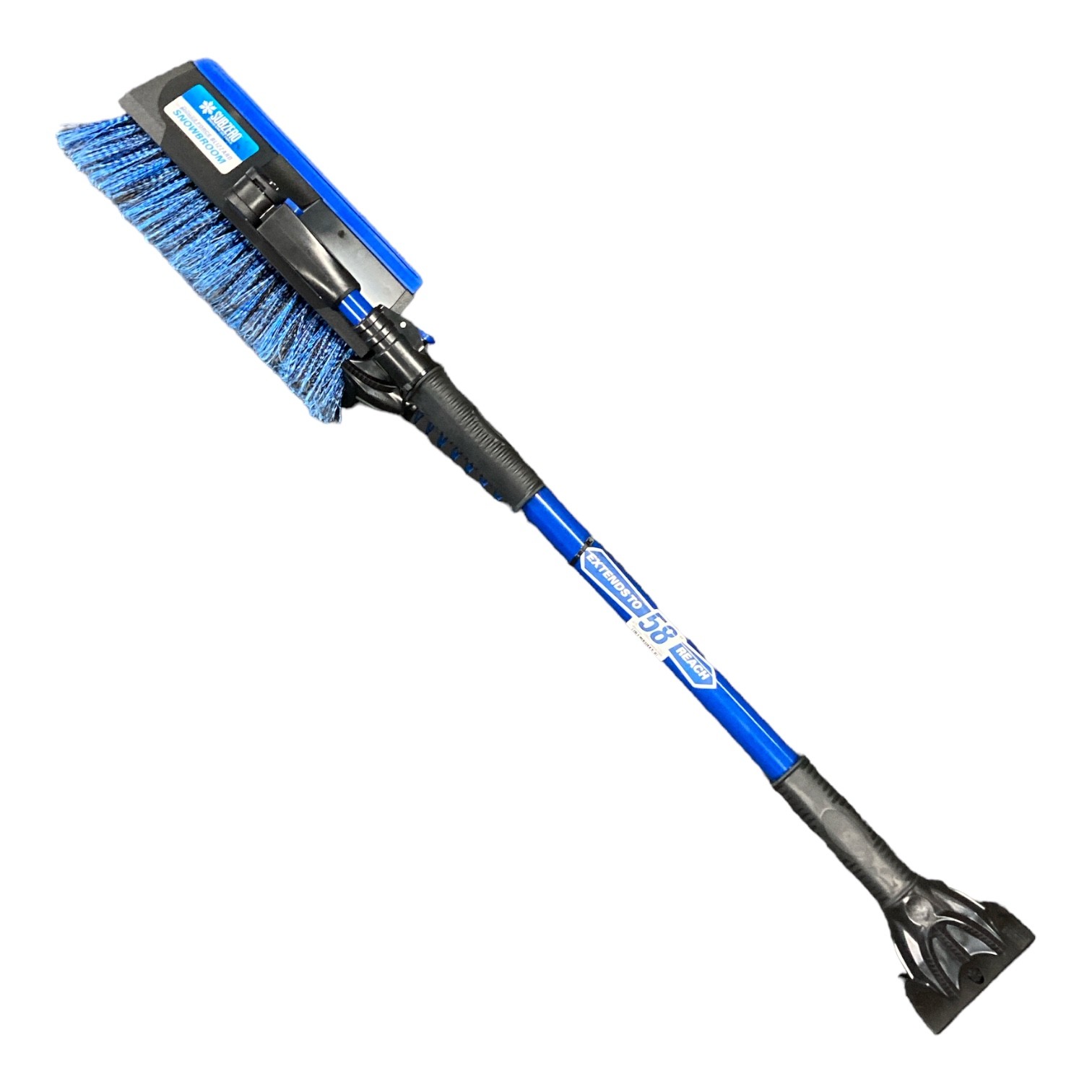 SubZero 58" POWER-Force Blizzard Snowbroom and Ice Scraper Combo