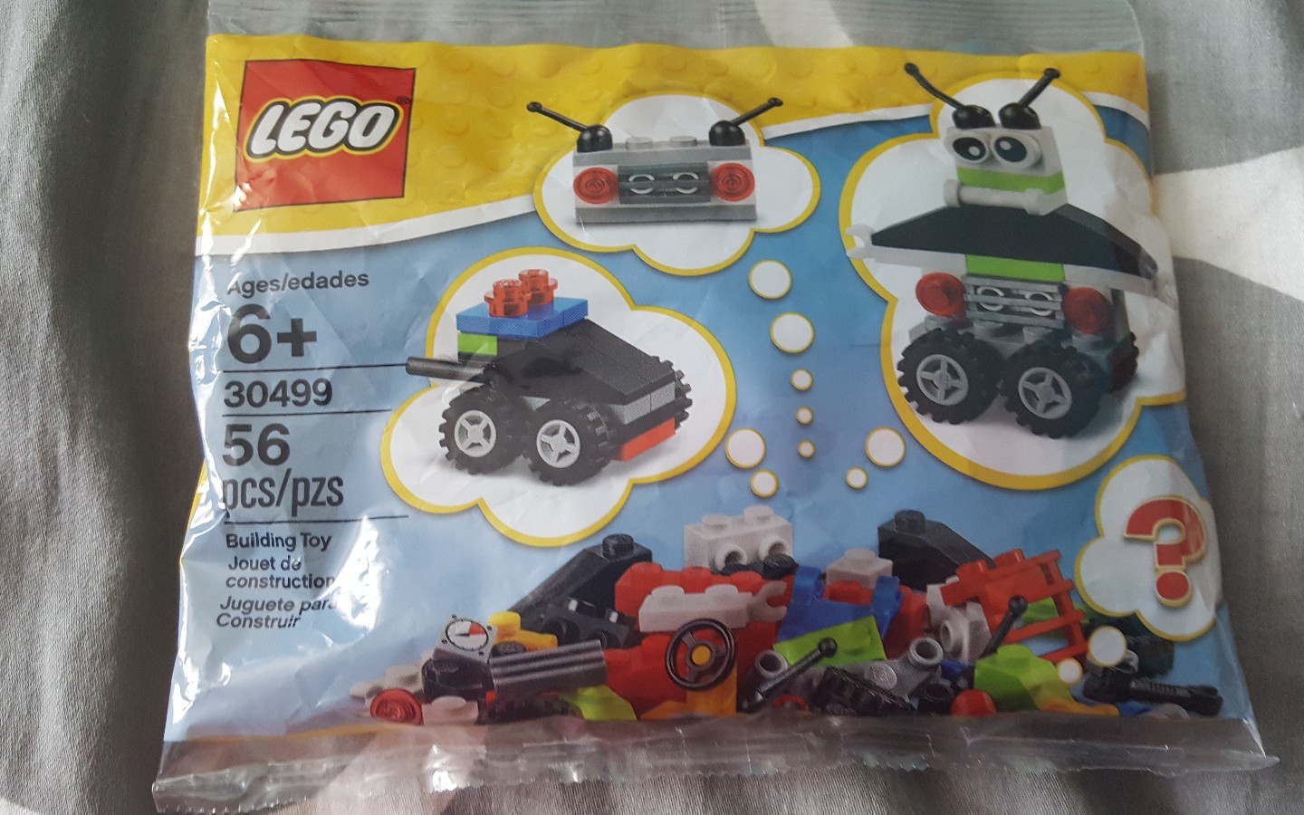 LEGO #30499 ROBOT/VEHICLE~56 PIECES~FOR AGES 6+~NEW IN BAG