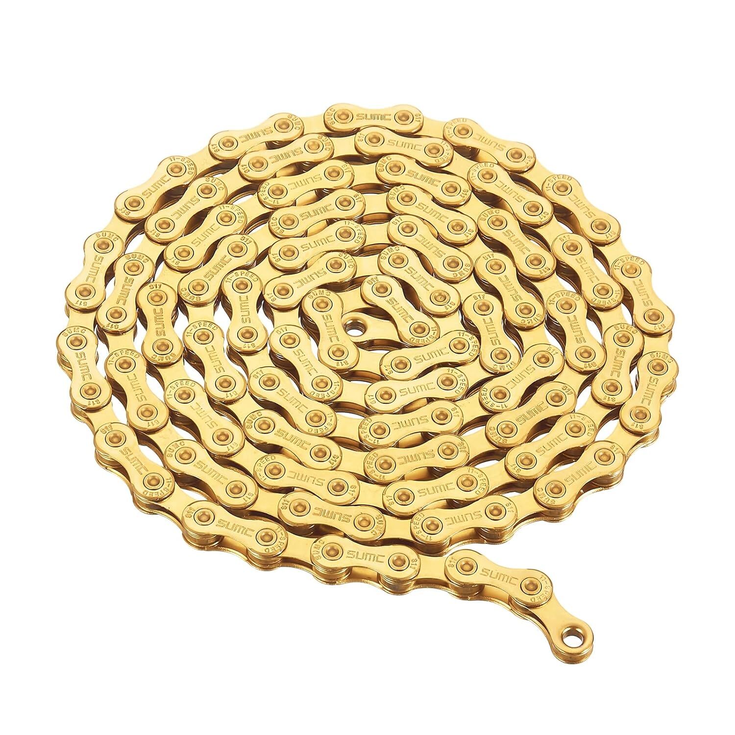 11 Speed e-Bike Chain,e11 eBike Chains f Bikes,eBike Accessories 136 Links, Gold