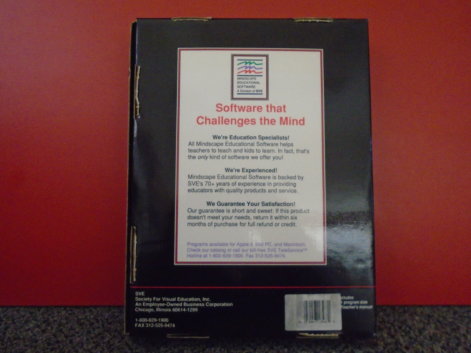 Vintage Mindscape Educational Software gradebook plus