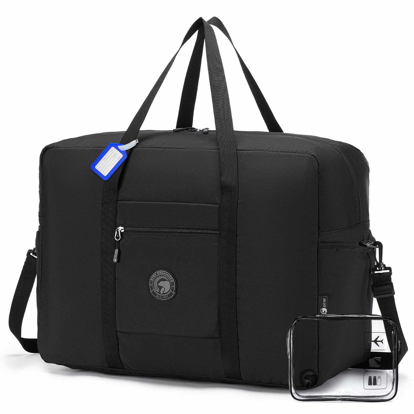 Lightweight Ryanair Approved Carry on Luggage Bag 55x40x20 cm Personal Item B...