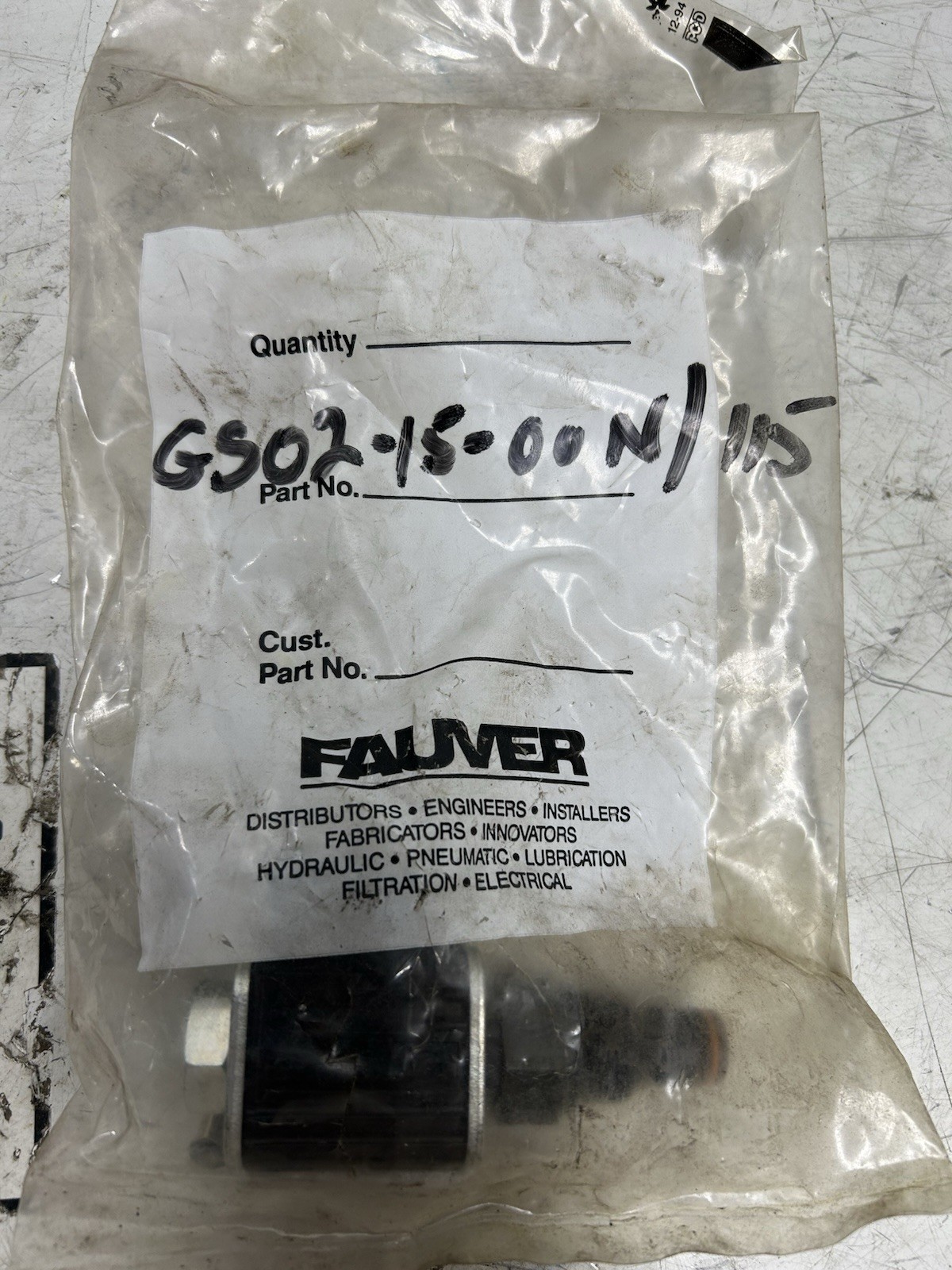 Sterling Hydraulics GS02-15-00N/115