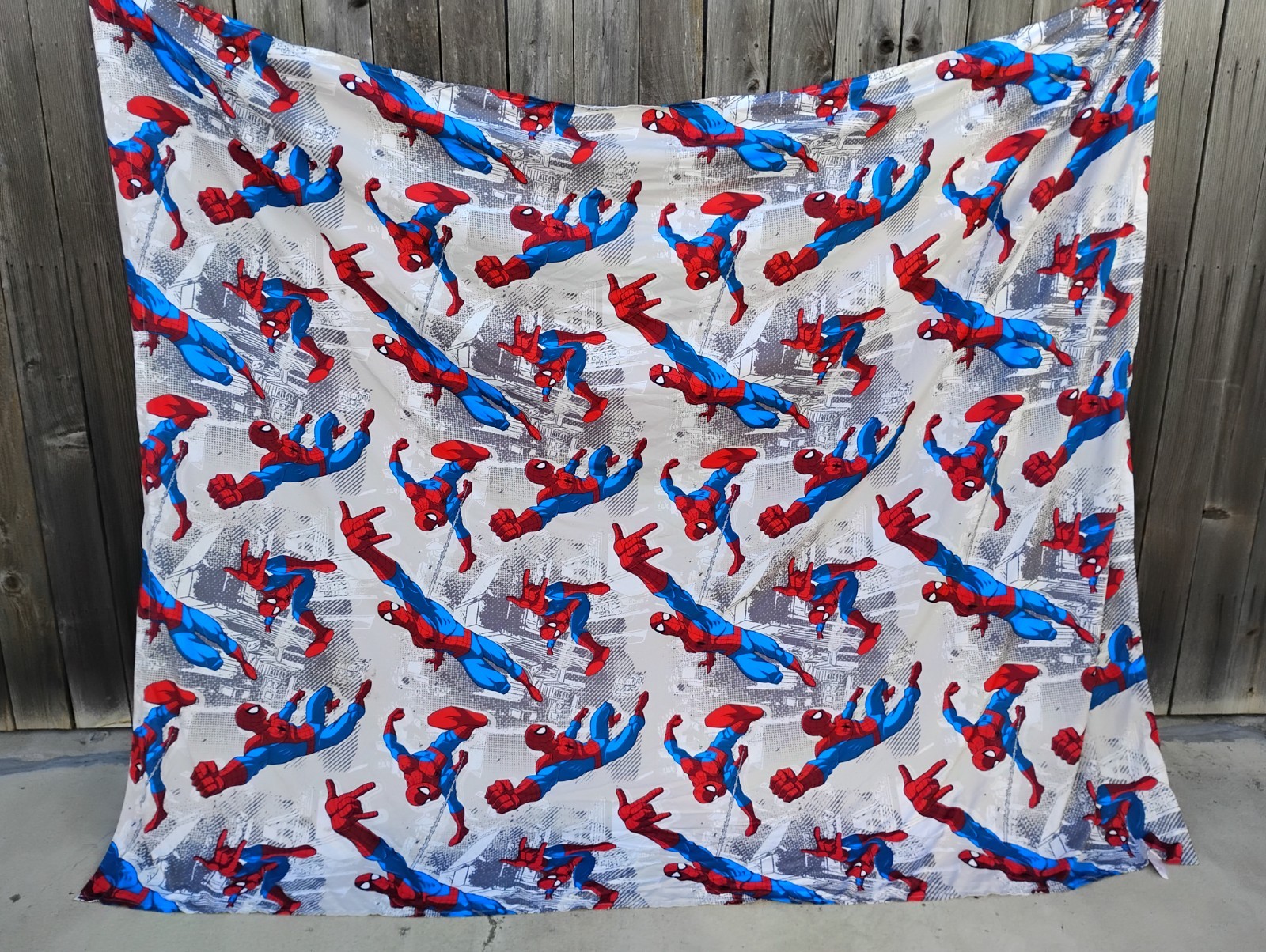 Spiderman Twin Fitted and Flat Sheet