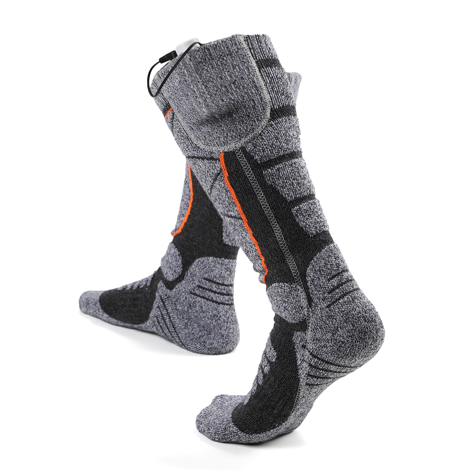3.7v Rechargeable Battery Electric Heated Warm Socks For Men Women Winter Skiing
