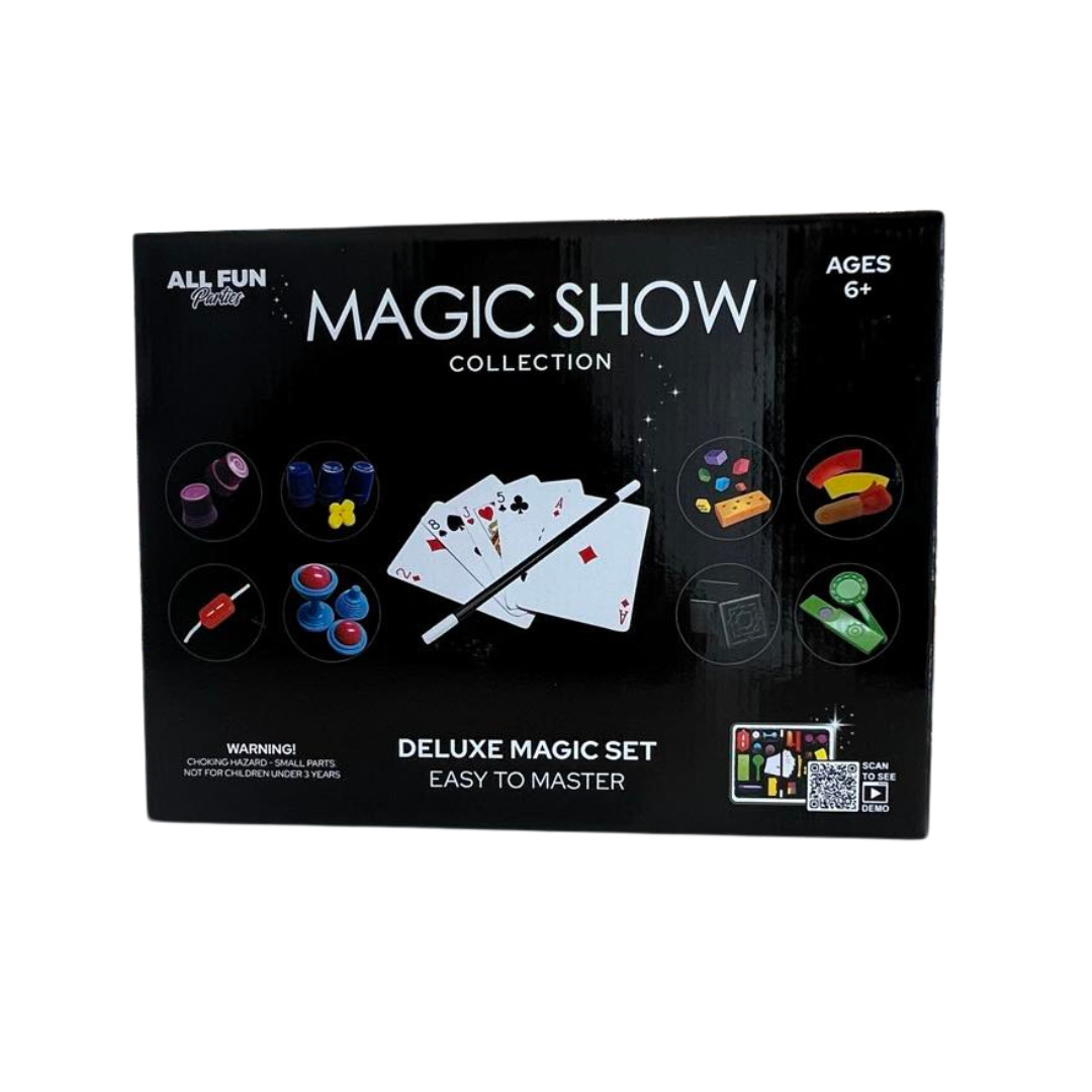 NEW Deluxe Magic Kit 100+ Easy-To-Learn Magic Tricks for Kids and Beginners