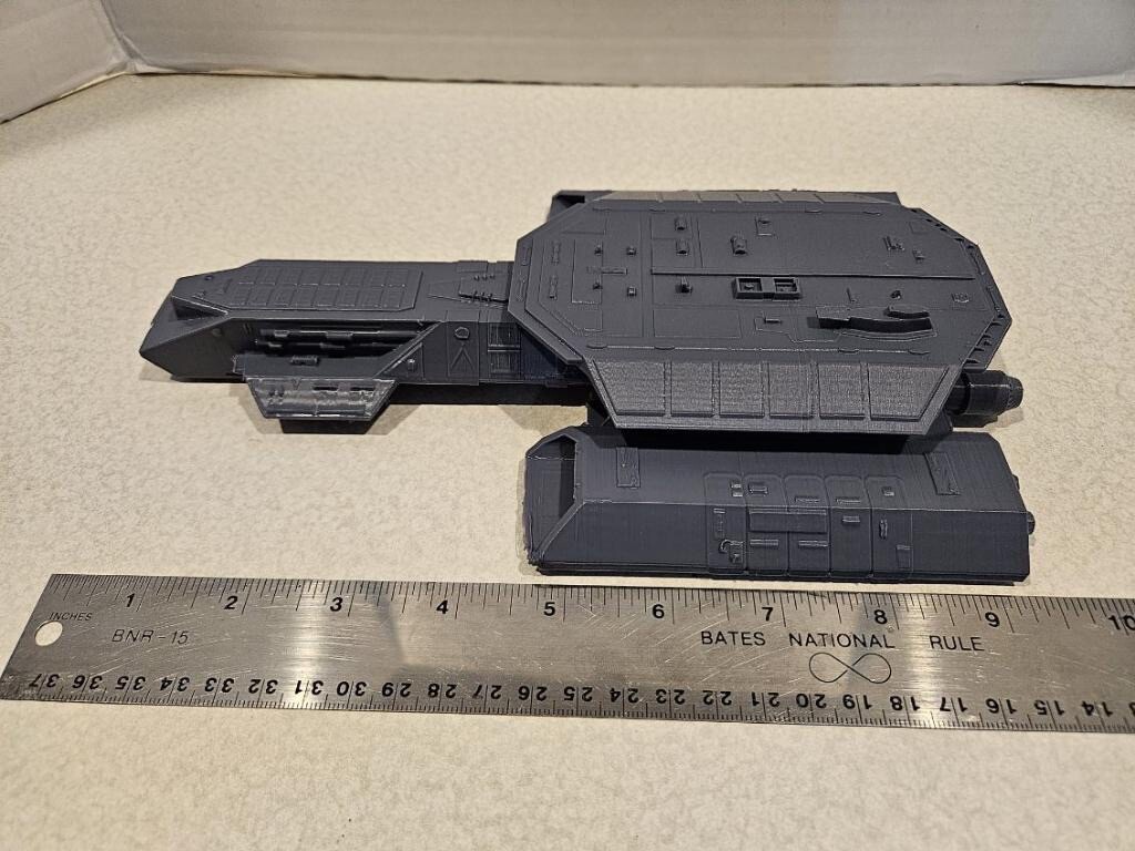 Prometheus Daedalus 3d Printed 10 In Model Grey Fully Assembled