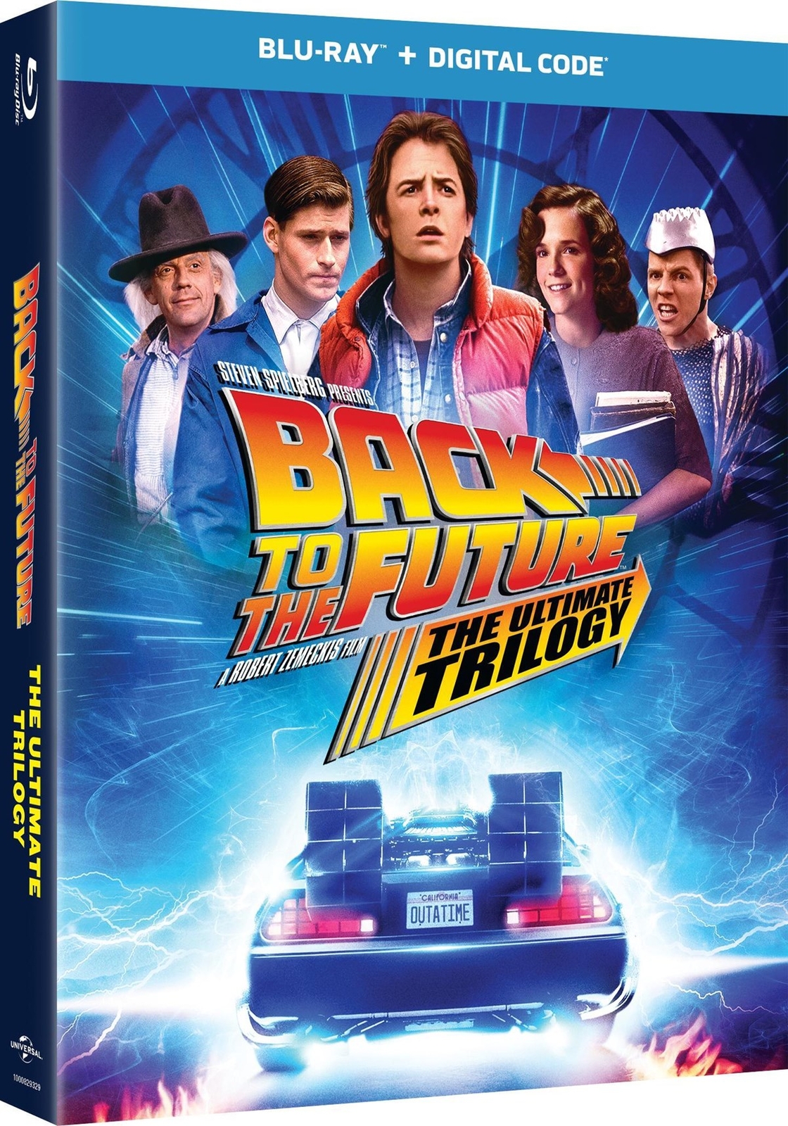 Back to the Future Trilogy Blu-ray Michael J. Fox NEW