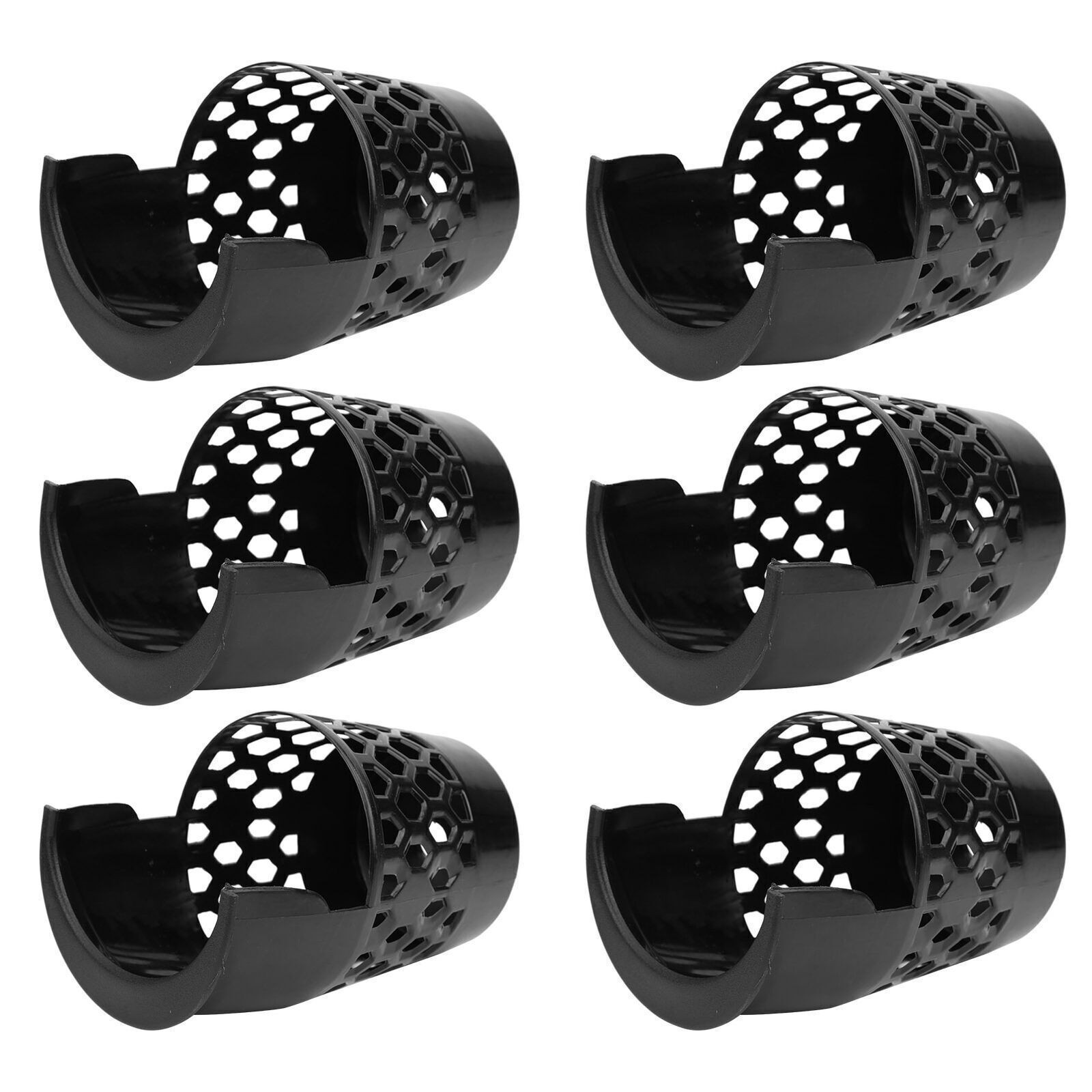 6Pcs Billiard Ball Storage Pockets Plastic Pool Table Web Baskets Drop Net Bag