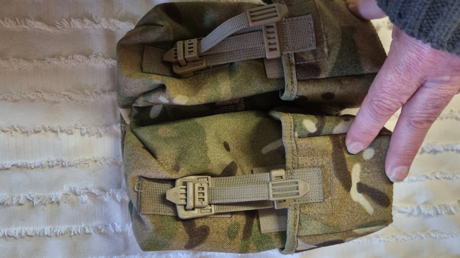 British Army Double Ammunition Pouch 2016 Camouflage