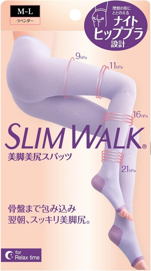Pip Slim Walk Beautiful Buttocks & Pelvic Spats Size M-L Color Lavender