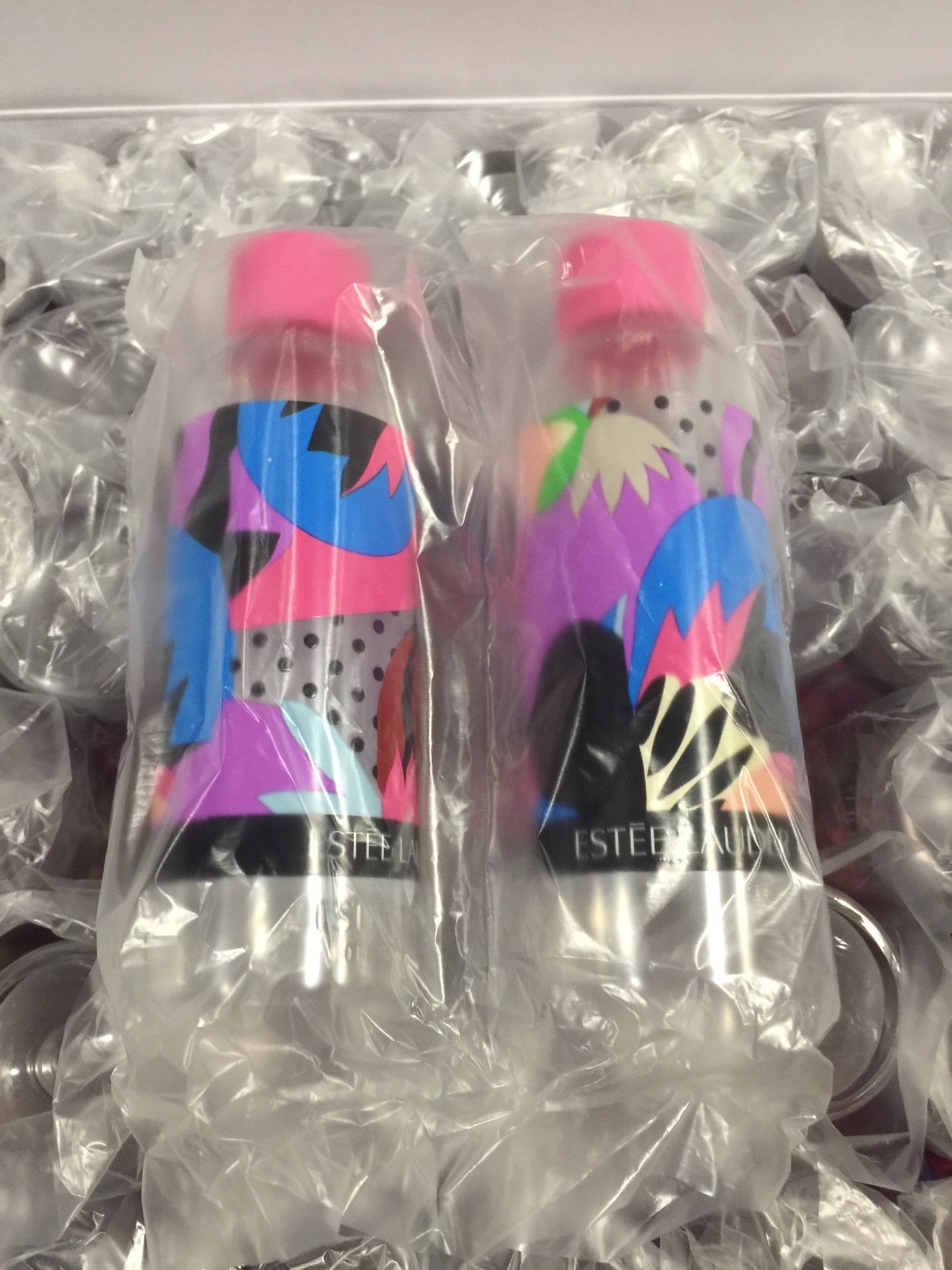 NIB 72 x Estee Lauder Plastic Travel Bottles 3oz NEW