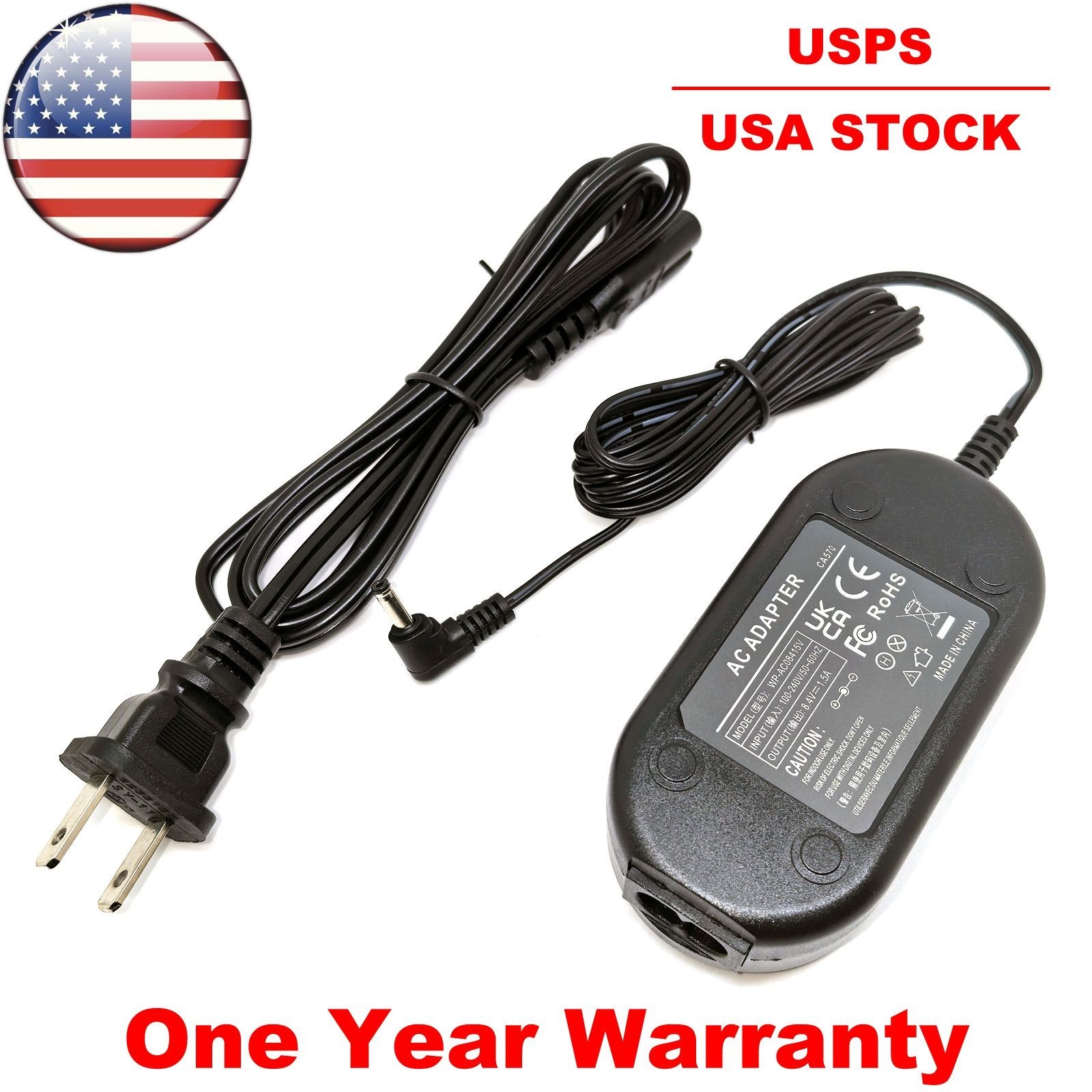 AC Power Adapter For Canon FVM 1 FVM 10 FVM 20 FVM 30 FVM 100 FVM 200 FVM 300