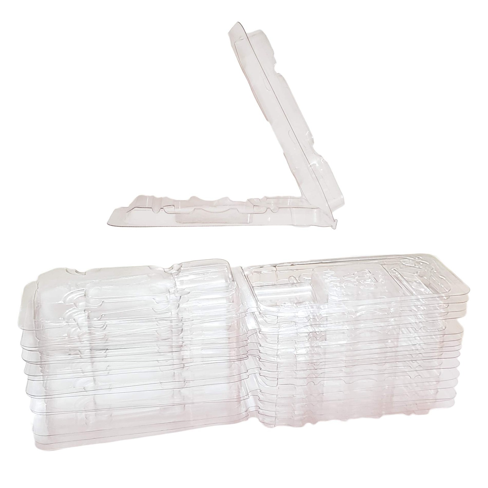 15PCS Computer CPU Case Tray Packaging Clamshell for AMD 938 940 Transparent