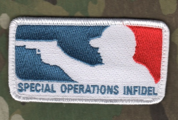 JSOC GREEN BERETS SFG SPECIAL WARFARE ADVISOR ODA vêlkrö PATCH: SP OPS INFIDEL