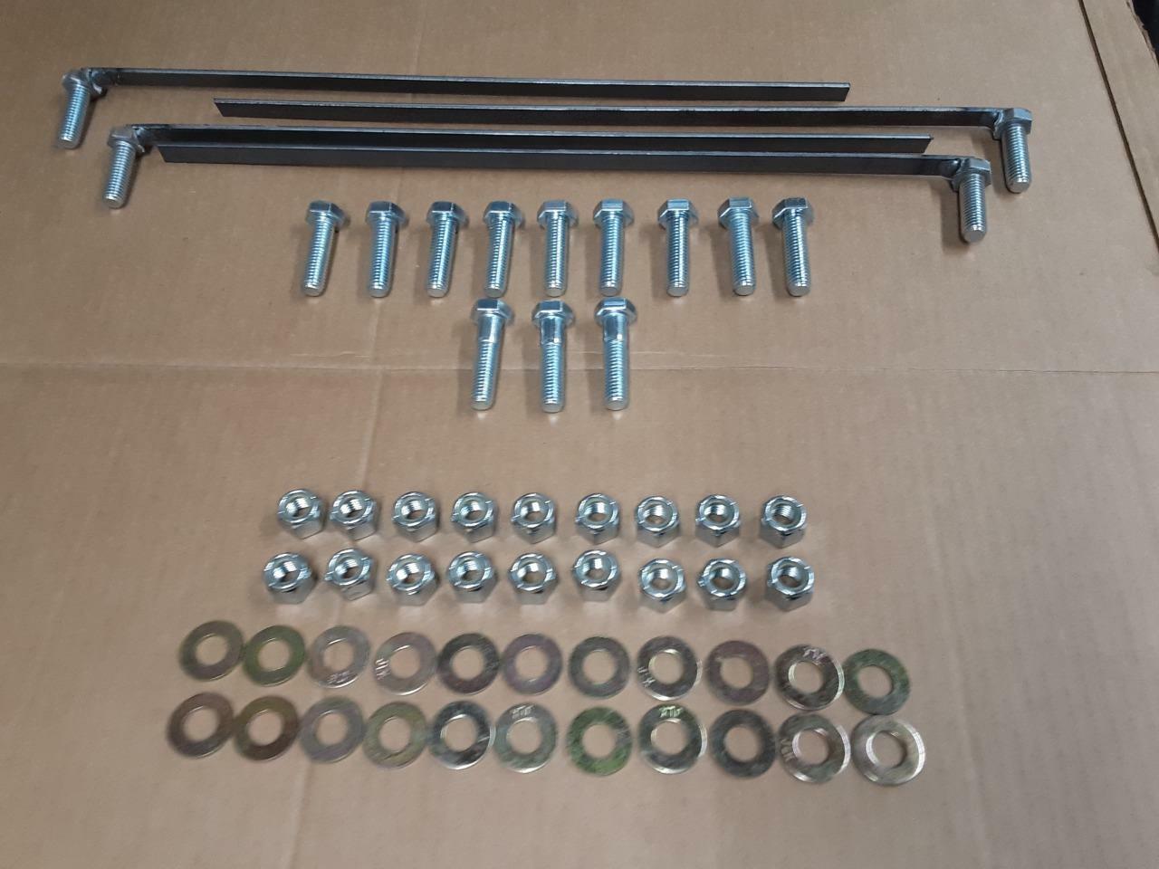 Western SnowEx 33259 Snow Plow mount Bolt Kit 05-07 Ford Superduty 64677 Ultra