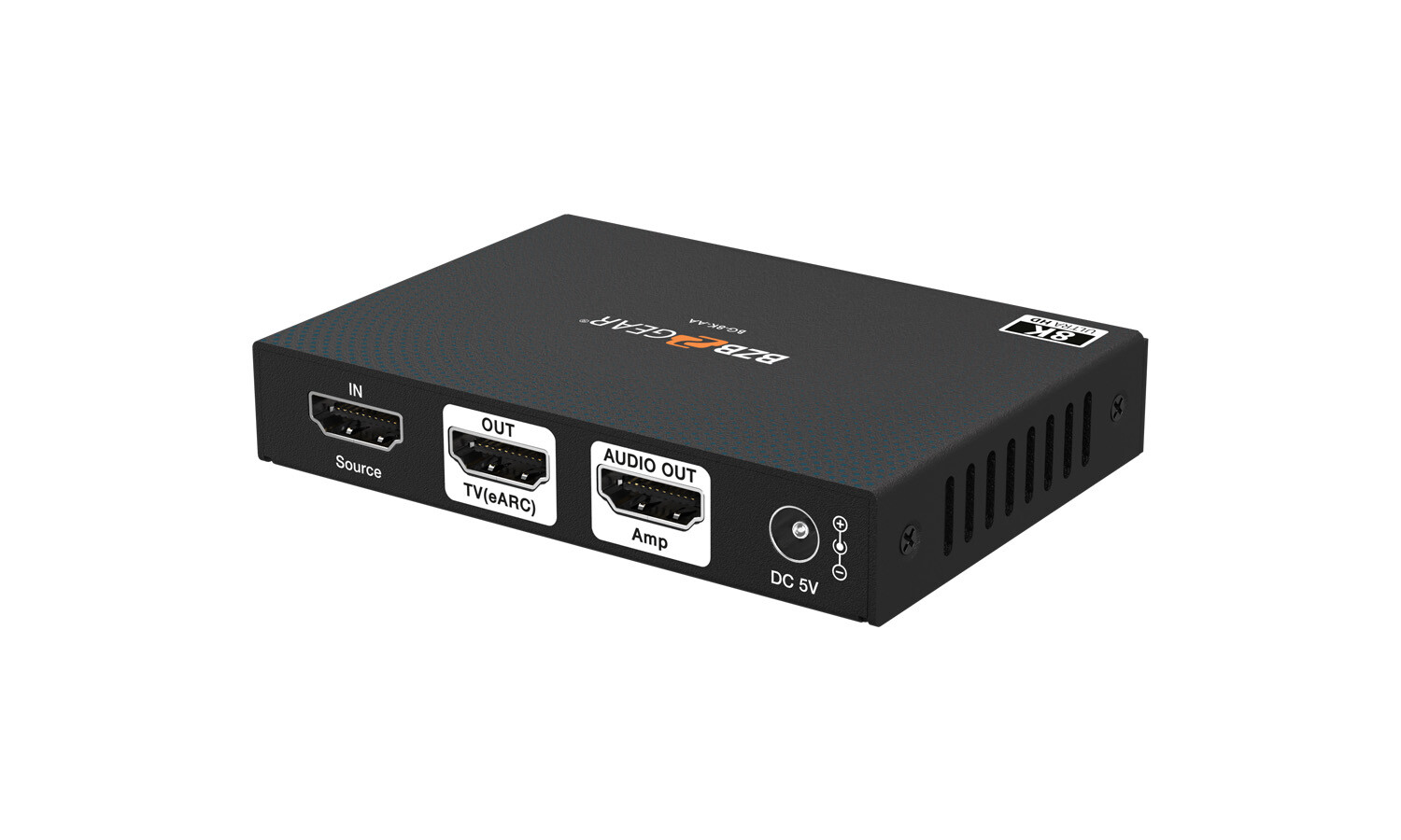 BZBGEAR 8K60 HDMI 2.1 eARC Audio to Amplifier Converter BG-8K-AA