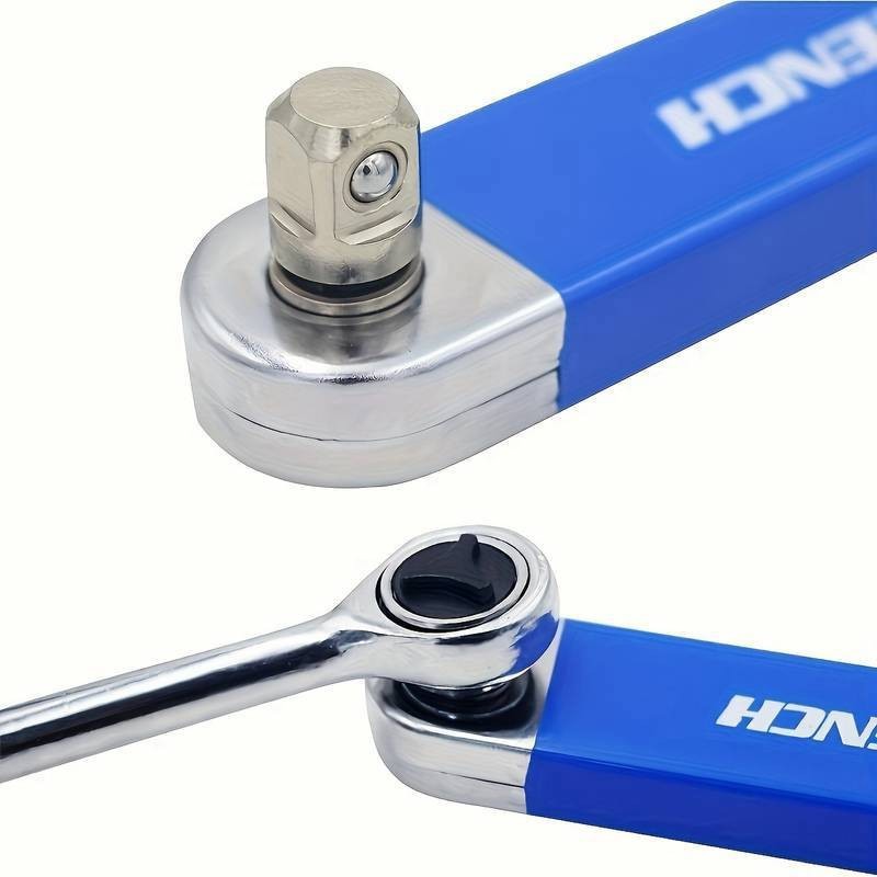 US Multifunctional Offset Extension Wrench Impact Ready Socket Tool w/Adapter