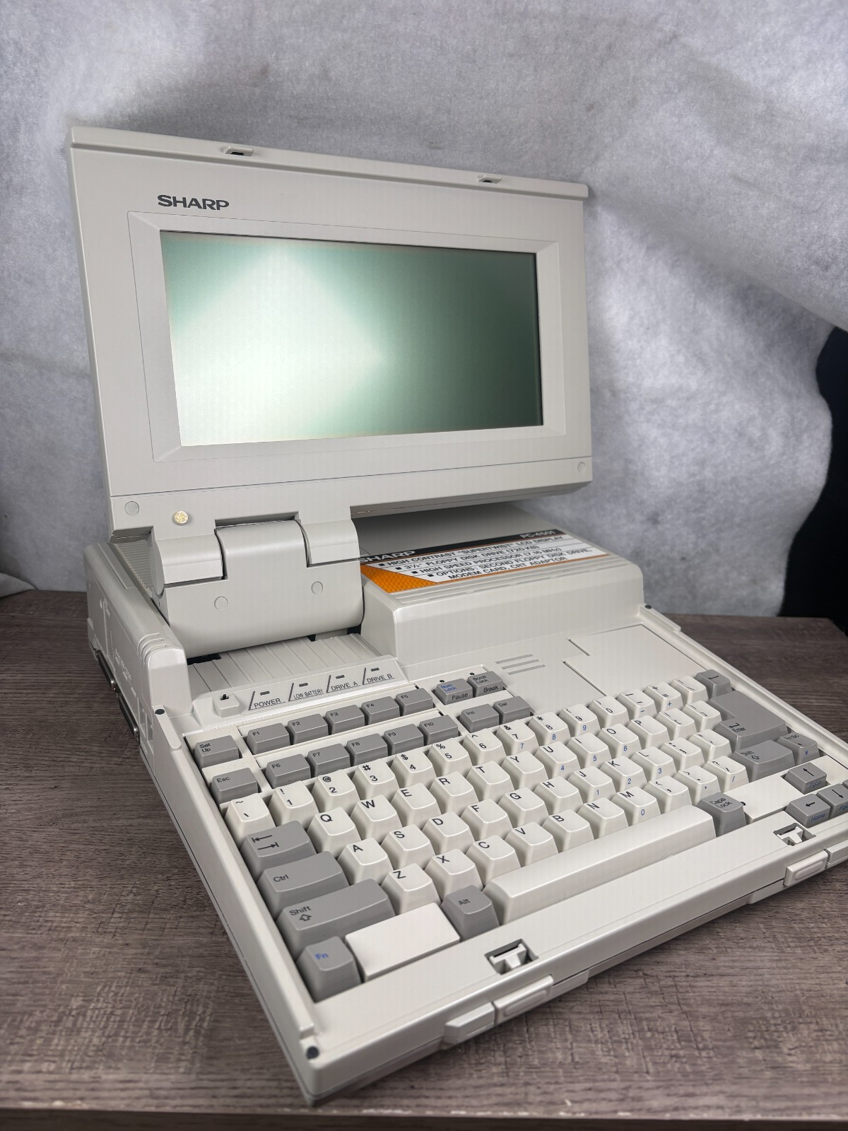 Sharp PC 4501 Personal Computer Manual Cord -  Tested