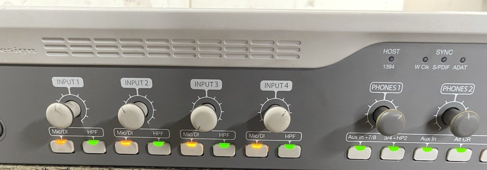 Digidesign Digi-003 Rack Audio Mixer Interface
