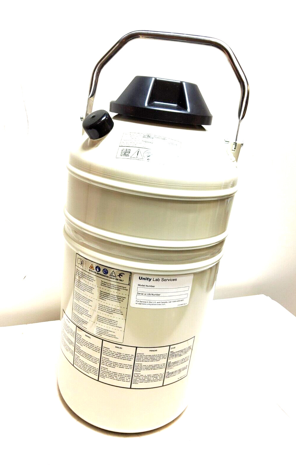 New Thermo Scientific TY509X2 Thermo 10 Liquid Nitrogen Transfer Vessel 10L