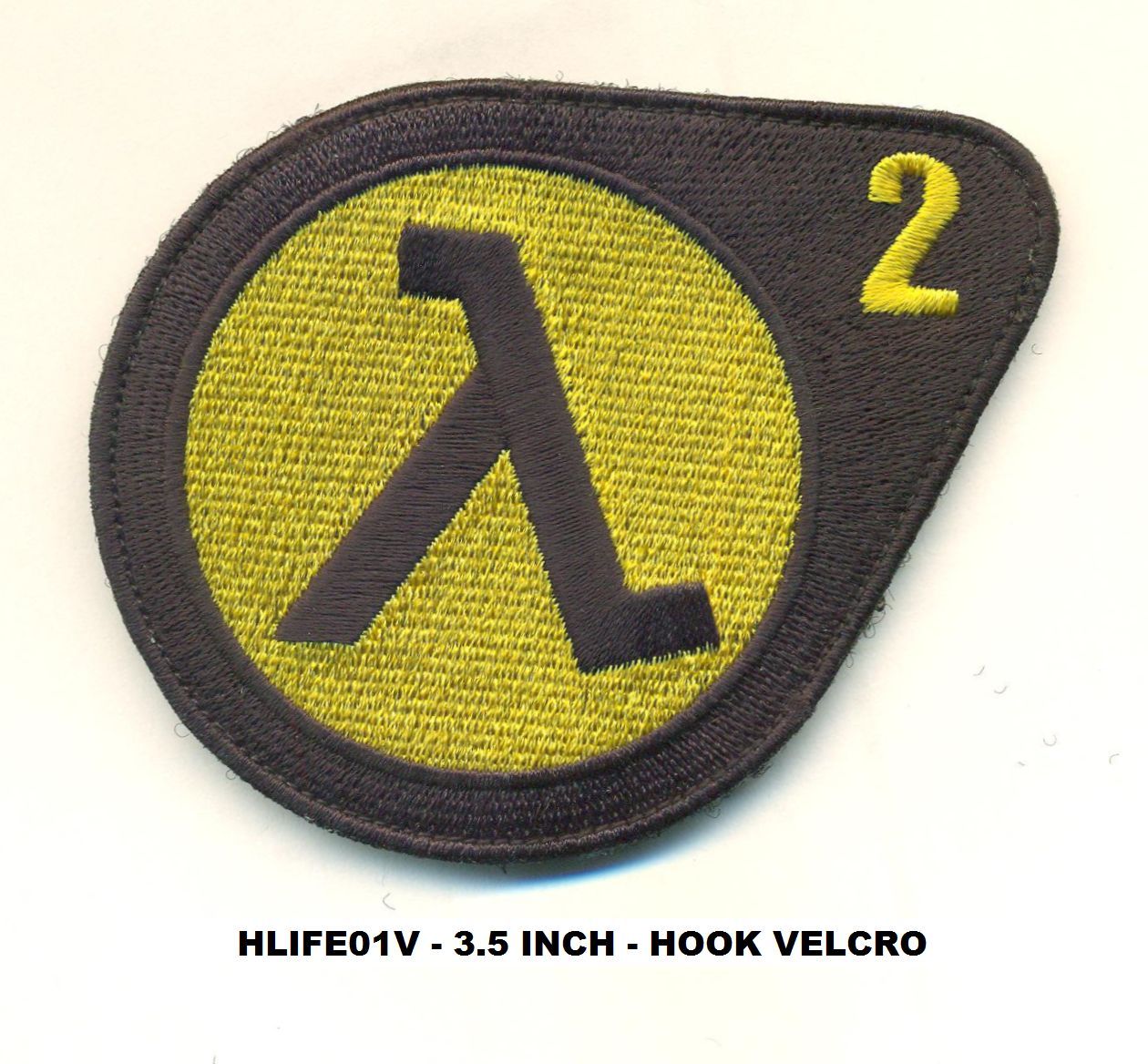 HALF LIFE GAMER JACKET VEL-KRO PATCH - HLIFE01V